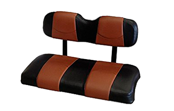 vestidura negro con cafe